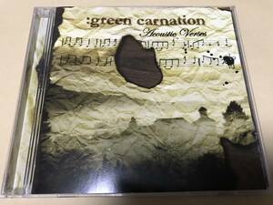 GREEN CARNATION/THE ACOUSTIC VERSES/ゴシックメタル/プログレメタル/IN THE WOODS/EMPEROR/OPETH/PORCUPINE TREE