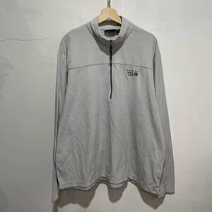 ☆送料無料☆MOUNTAIN HARD WEAR☆マウンテンハードウエア☆ハーフジップフリース☆メンズXXL☆薄手☆L9b