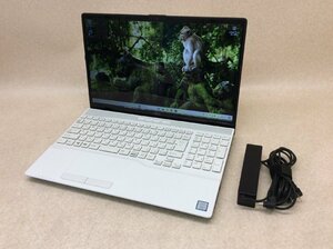 ノートパソコン FUJITSU LIFEBOOK AH53/D3 i7-8565U / メモリ8GB / SSD512GB / Windows11Home / 電源アダプタ付【引取可/大阪発】0528-1048