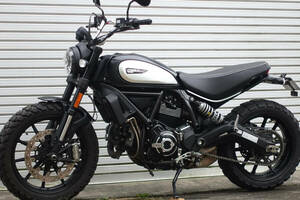 【個人出品】DUCATI Scrambler Icon Dark 2020 ETC2.0、USB電源付き　車検残あり　ドゥカティスクランブラーアイコンダーク