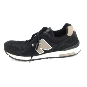 ニューバランス NEW BALANCE 565 スニーカー ローカット スエード US12 30cm ブラック 黒 /YM15 ■GY01 メンズ