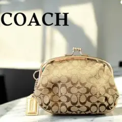 COACH コーチ　がま口　コインケース　小銭入れ　財布　美品