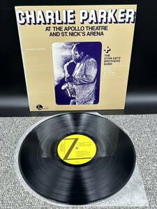 ２０１３　レコード　ＬＰ　チャーリーパーカー　CHARLIE PARKER AT THE APOLLO THEATRE AND ST.NICK