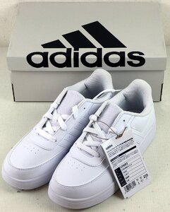 S●未使用品●靴/スニーカー 『CORE BREAK/コアブレイク 2.0K HP8962 23.5cm』 adidas/アディダス ホワイト/白 ローカット テニスシューズ