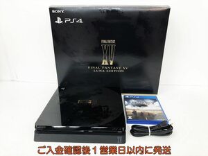 【1円】PS4 本体/外箱/ソフト セット 1TB FF15ルナエディション SONY PlayStation4 初期化/動作確認済 内箱なし DC10-441jy/G4