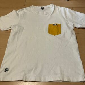 CHUMS チャムス 半袖 Tシャツ ポケットSサイズ 綿100 CH01-1563 (240522)