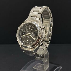 T104 OMEGA SPEEDMASTER AUTOMATIC オメガ スピードマスター デイト Ref.3513.50.00 メンズ 腕時計 自動巻き クロノグラフ 黒文字盤