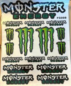 ★アウトレットセール★新品 MotoGP RACING モンスター Monster Energy レーシング ステッカー 30 x 24 cm シール デカール アクセサリー