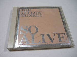 [管00]【送料無料】CD THE YELLOW MONKEY / SO ALIVE 邦楽 吉井和哉 パンチドランカー ROCK STAR TVのシンガー 球根