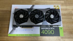 【ジャンク品】MSI nvidia GeForce RTX 4090 SUPRIM X 24G グラフィックボード [PCIExp 24GB] コネクタ溶解