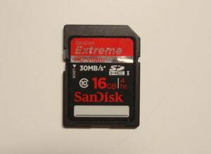 SanDisk 16GB SDHC メモリーカード
