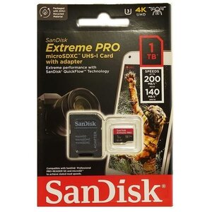 新品 SanDisk 高速転送 microSDXCカード 1TB Extreme PRO 200MB/s A2 U3 SDSQXCD-1T00-GN6MA