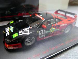 絶版EBBRO×Red Line 1/43 タイサンスターカードF40 JGTC1995