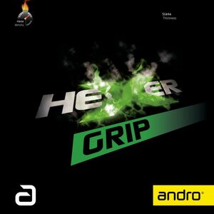 [卓球]HEXER GRIP(ヘキサー グリップ) 　黒・2.1 andro(アンドロ)