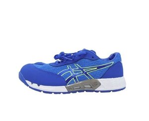 【タグ付/未使用】アシックス ウィンジョブ CP212 AC 26.5cm 1271A045-400 安全靴 ブルー asics 箱付き[C156L103]