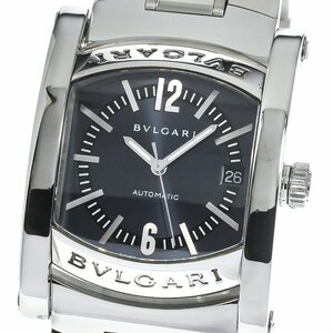 ブルガリ BVLGARI AA44S アショーマ デイト 自動巻き メンズ _778196