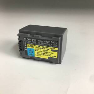 UNY18/3 中古 ソニー純正品 NP-FP70 バッテリー/電池パック SONY■