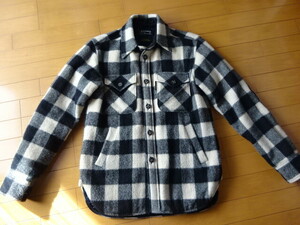 『HOLLYWOOD RANCH MARKET×WoolRich CPOジャケット』2(M）ハリウッドランチマーケット　ウールリッチ　バッファローチェック