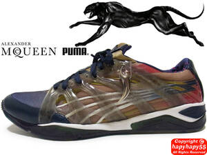 新品未使用■Alexander McQUEEN PUMA RIBCAGE SPORT 26cm◆アレキサンダー マックイーン プーマ コラボスニーカー コレクターアイテム