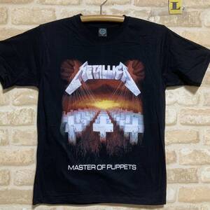 メタリカ　METALLICA Tシャツ　Lサイズ　master of puppets バンドTシャツ メタリカ (Metallica)