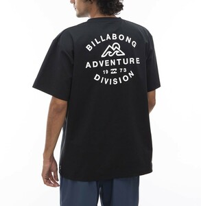 【SALE】★送料無料★2024春夏 新品【BILLABONG/ビラボン】 FIRMA STRETCH TEE 水陸両用ラッシュＴシャツ BLK メンズM BE01A-862