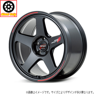 16インチ アルミホイール 4穴 100 RMP レーシング TR50 6J +45 4本セット