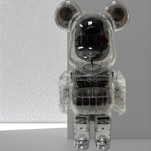 BE@RBRICK AUDIO 400% Portable Bluetooth(R) Speaker ベアブリック x オーディオ MEDICOMTOY 中古 箱付き