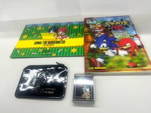 C010-I58-3927 SEGA セガ ソニック・ザ・ヘッジホッグ・ザ・スクリーンセーバー CD-ROM 1枚 オフィシャルガイド その他付属品付き PCゲーム