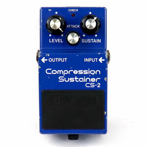 【中古】コンプレッサー エフェクター BOSS CS-2 Compression Sustainer Made in Japan ギターエフェクター