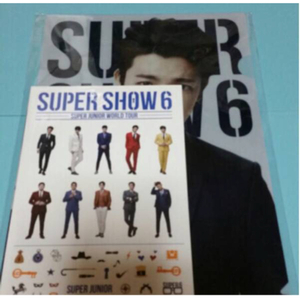 ドンヘ ドンへ☆ステーショナリーセット☆SUPER SHOW6 SS6☆ファイル ノート ステッカー☆新品 未開封 未使用 SUPER JUNIOR 韓国 アイドル