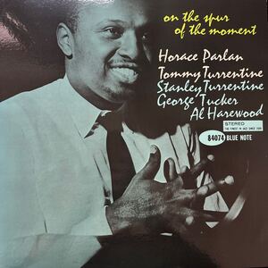 on the spur of the moment / オン・ザ・シュプール・オブ ・ザ・モメント / HORACE PARLAN / ホレス・パーラン / コーティングジャケット