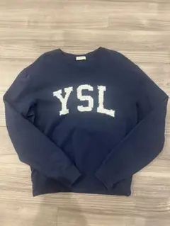 登坂広臣着用　SAINT LAURENT YSLロゴ スウェット S