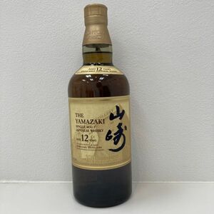 ♪【未開栓】サントリーシングルモルトウイスキー 山崎１２年 700ml/瓶/43％ S08553084398