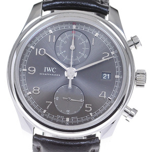 IWC IWC SCHAFFHAUSEN IW390404 ポルトギーゼ デイト クロノグラフ 自動巻き メンズ _849674