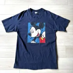 希少　80〜90s Disney Tシャツ　ミッキー　グラフィック　usa製