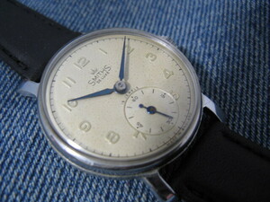 1950年代 SMITHS スミス デ二ソンケース MADE IN ENGLAND ブリティッシュウォッチ 英国アンティーク手巻腕時計 稼働品 注油済み