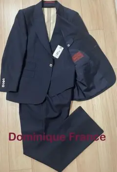 美品❣️Dominique France テーラードスー ネイビー M