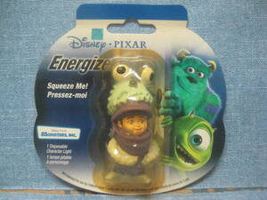 ☆未開封品 希少 当時物 海外限定 DiSNEY PIXAR MONSTERS.INC モンスターズインク Energizer ブーのキャラクターライト☆