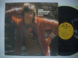 ■ 輸入USA盤 LP 　JOHN SEBASTIAN / WELCOME BACK ジョン・セバスチャン ウェルカム・バック 1976年 ◇r50314