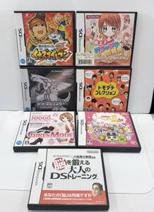 【1円スタート！動作未確認】NINTENDO ニンテンドー DS ゲームソフト 7点 まとめ ポケットモンスターパール 他 中古 詳細不明 ジャンク