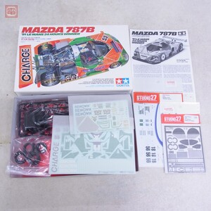 未組立 タミヤ 1/24 マツダ 787B ’91 ル・マン優勝車 24112/STUDIO27 グレードアップ エッチング/デカール 付き【20