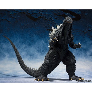 【中古】[FIG] (再販) S.H.MonsterArts(モンスターアーツ) ゴジラ(2002) ゴジラ×メカゴジラ 完成品 可動フィギュア バンダイスピリッツ(61