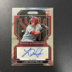 ラーズ ヌートバー 2022 Prizm ルーキー 直筆サインカード Lars Nootbaar Rookie Autograph MLBカード