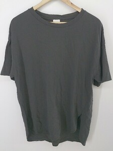 ◇ Spick and Span 20年製 チュニック 半袖 Tシャツ カットソー サイズF チャコールグレー系 レディース P