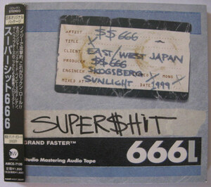 ◆CD◆SUPERSHIT 666／スーパーシット666◆ジンジャー／ドレゲン／ニッケ・ロイヤル◆デジパック・帯有り国内盤