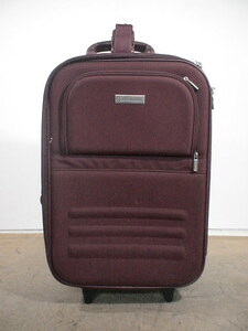 4571　GIANNI VALENTINO　ワインレッド　スーツケース　キャリケース　旅行用　ビジネストラベルバック