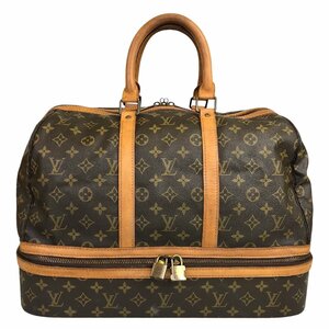 【1円～】ルイヴィトン LOUIS VUITTON バッグ ハンドバッグ ボストンバッグ サックスポーツ M41444 モノグラム レザー ブラウン 中古