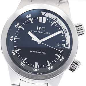 IWC SCHAFFHAUSEN IW354805 アクアタイマー デイト 自動巻き メンズ _828290