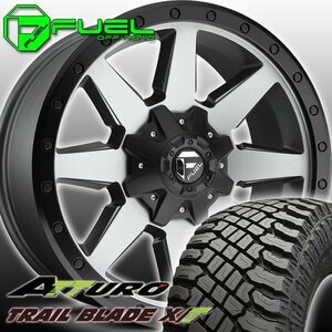 FUEL D599 WILDCAT エスカレード ナビゲーター タホ 20インチタイヤホイールセット ATTURO TRAIL BLADE XT 275/55R20 285/55R20 305/55R20