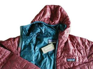 ■送料込■【新品S】パタゴニア Ｍ’s ナノ・パフ・フーディ ■ Patagonia ダウン Sequoia Red (SEQR) ■